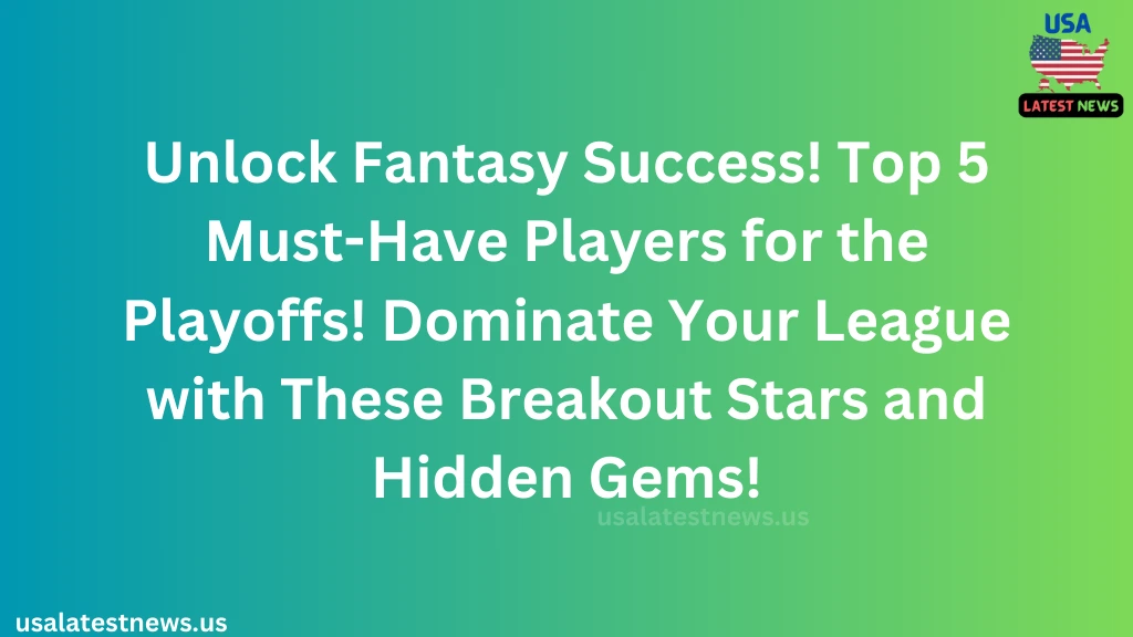 Fantasy Football Rest-of-Season Rankings, Your Ultimate Guide to Dominating the League